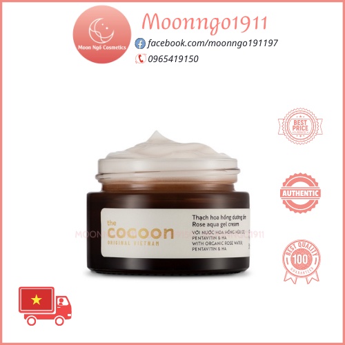 Thạch Hoa Hồng Dưỡng Ẩm Cocoon