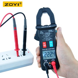 Đồng hồ vạn năng ampe kìm zotek zoyi zt-qb9 đo điện áp và dòng điện ac/dc , nhiệt độ, tụ điện