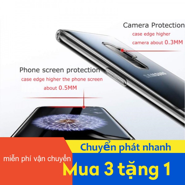 Ốp điện thoại TPU mềm trong suốt siêu mỏng dành cho Samsung Galaxy S6 S7 S8 Active Edge Plus