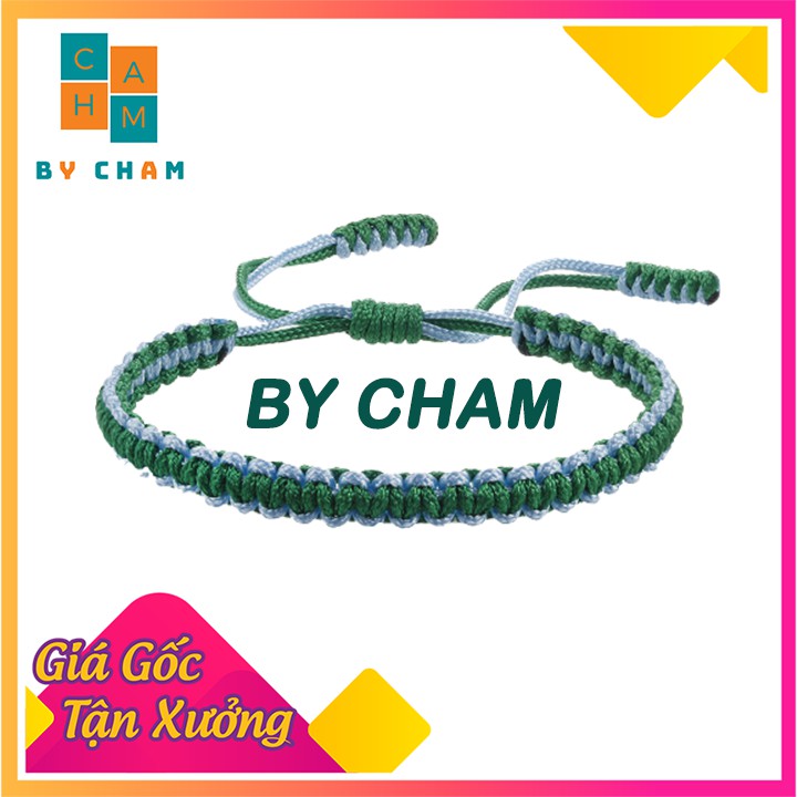 Vòng tay đôi phong thủy handmade mệnh Thủy - Mộc - Hỏa BY CHAM - VT01M