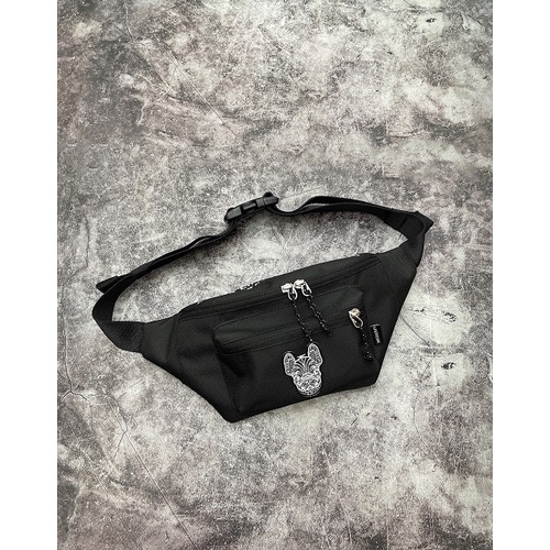 Túi Đeo Chéo Thời Trang Nam Nữ B360 LOGO WAIST BAG BLACK