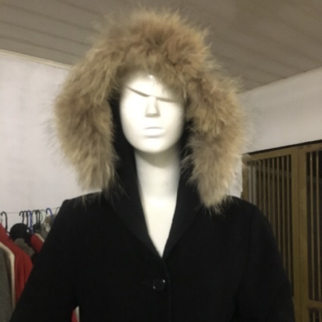 Khoác dạ nâu Tây