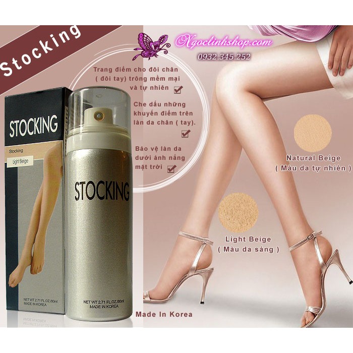 Tất phun Stocking Hàn Quốc - 80ml
