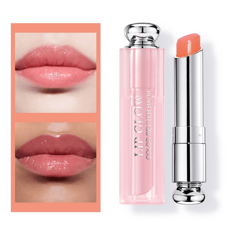 Son dưỡng Dior ❤Freeship❤ Son dưỡng Dior Addict Lip Glow 004 - Coral Màu Cam San Hô