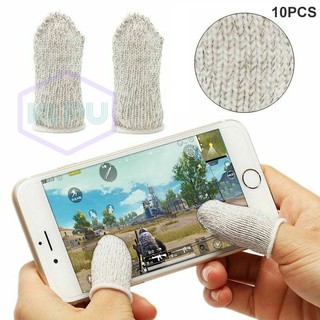 Set 10 bọc vải thoáng khí ngón tay cái chơi game Pubg