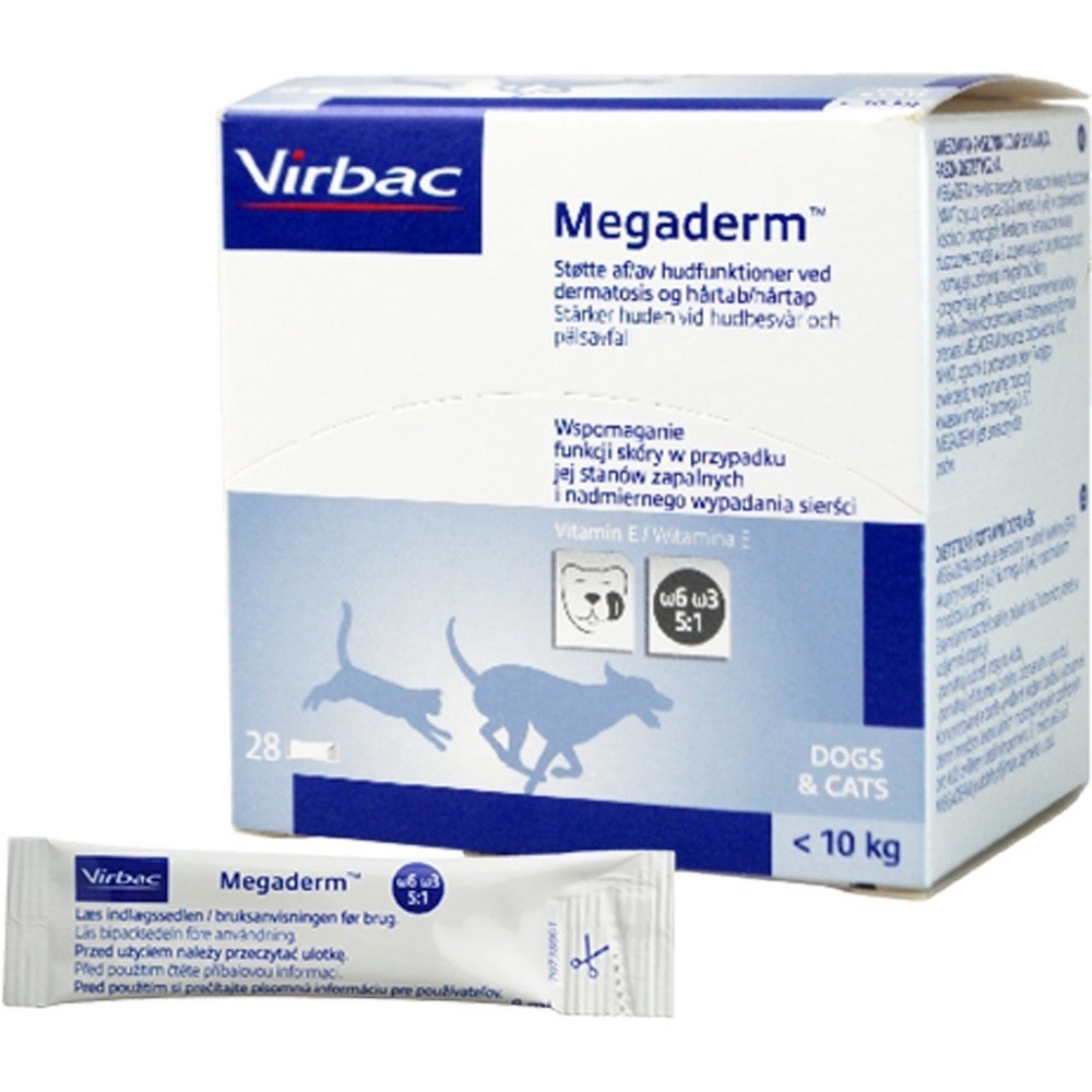 Megaderm Virbac dưỡng da dưỡng lông ( 1 gói lẻ )