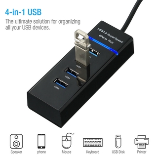 Bộ Chia 4 Cổng Usb 3.0 Tốc Độ Cao Cho Laptop Pc Max