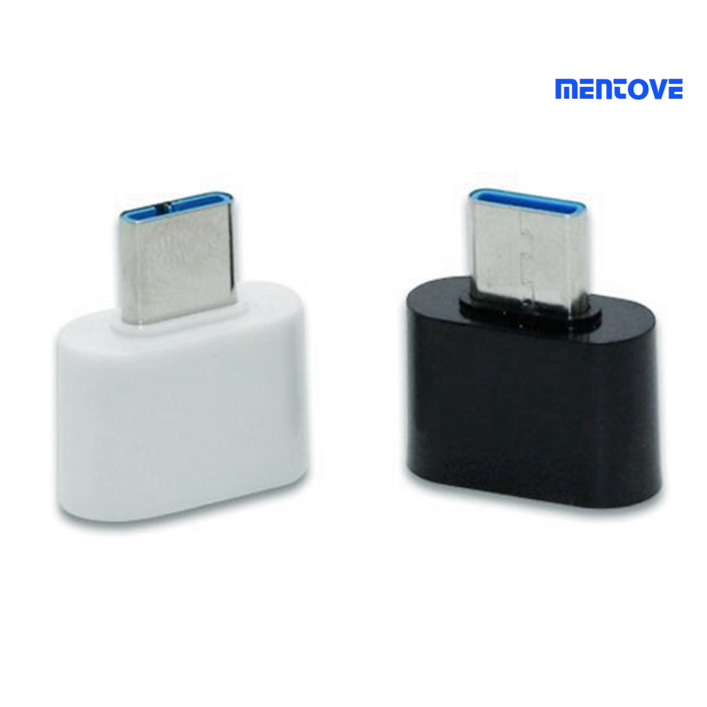 Đầu Chuyển Đổi Từ Cổng Type-C Đực Sang Usb Cái Mini Dùng Cho Điện Thoại Di Động Mentove6