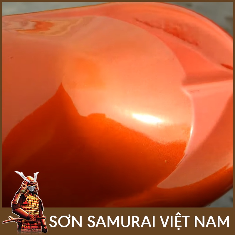 Sơn Samurai Màu Cam Candy H618 - Sơn Xịt Samurai