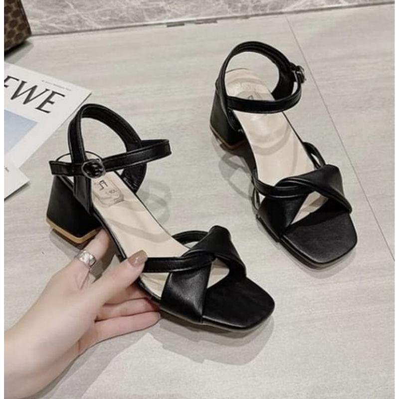 Giày sandal cao gót 5Cm Abbushoes Us 97 cao cấp thời trang cho nữ