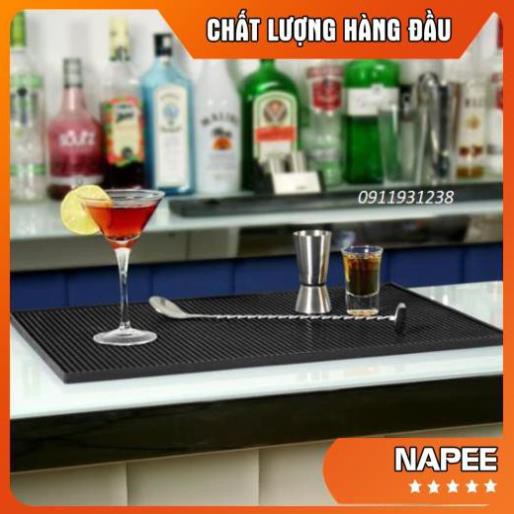 THẢM BAR pha chế cao su - dụng cụ quan trọng tại quầy bar chuyên nghiệp, chống trơn trượt,chống tràn nước tiện lợi