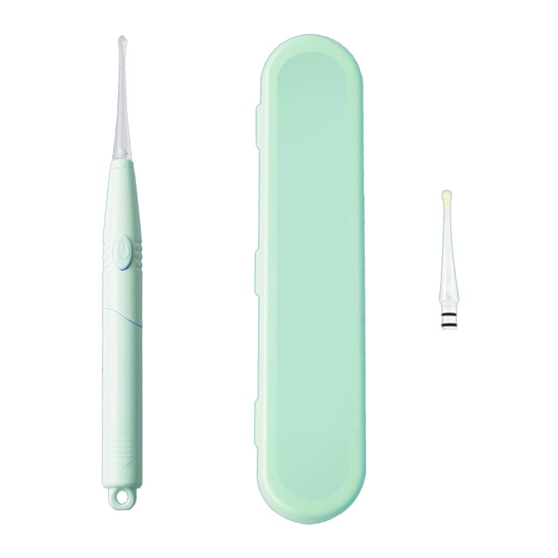 Dụng Cụ Lấy Ráy Tai An Toàn Đầu Silicon Mềm Nhỏ Gọn