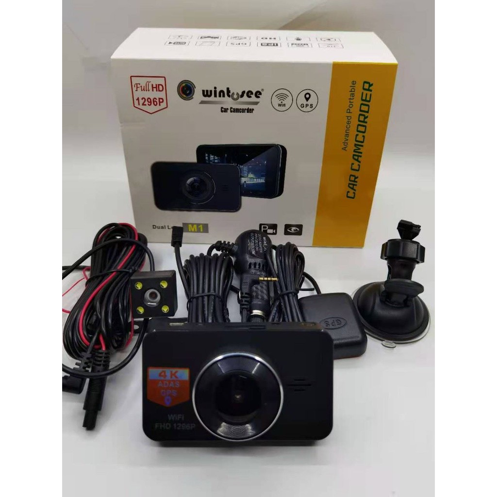 Camera hành trình M1  hỗ trợ hệ thống thông minh  ADAS, GPS.hình ảnh 2K