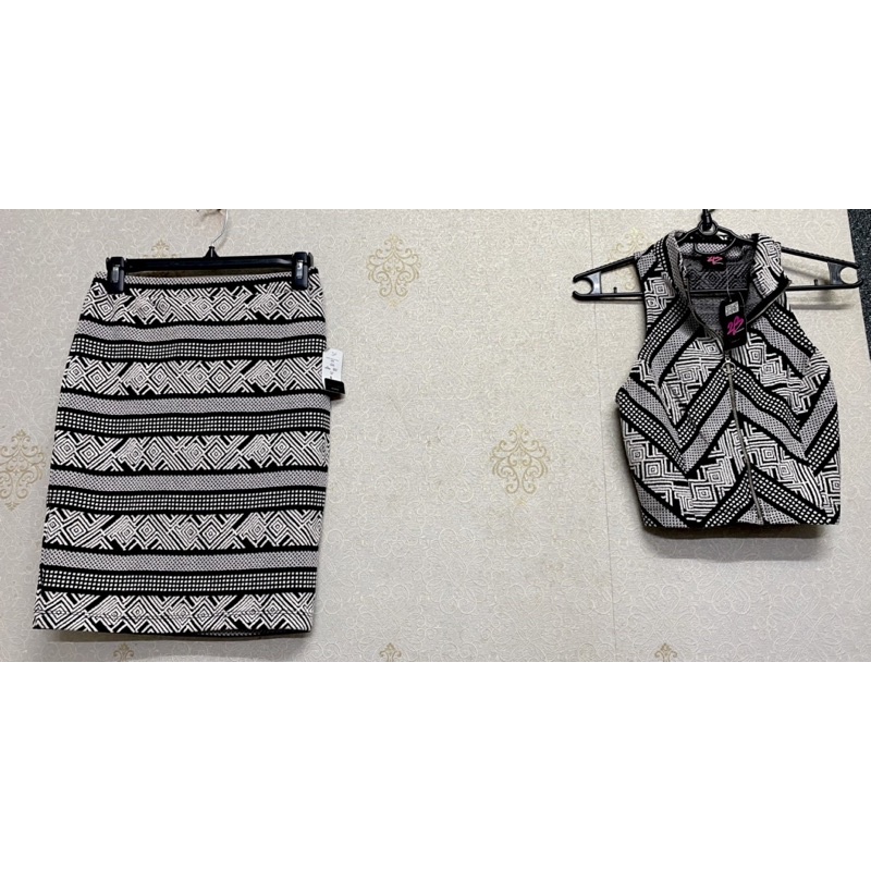 Set bộ váy thổ cẩm vnxk