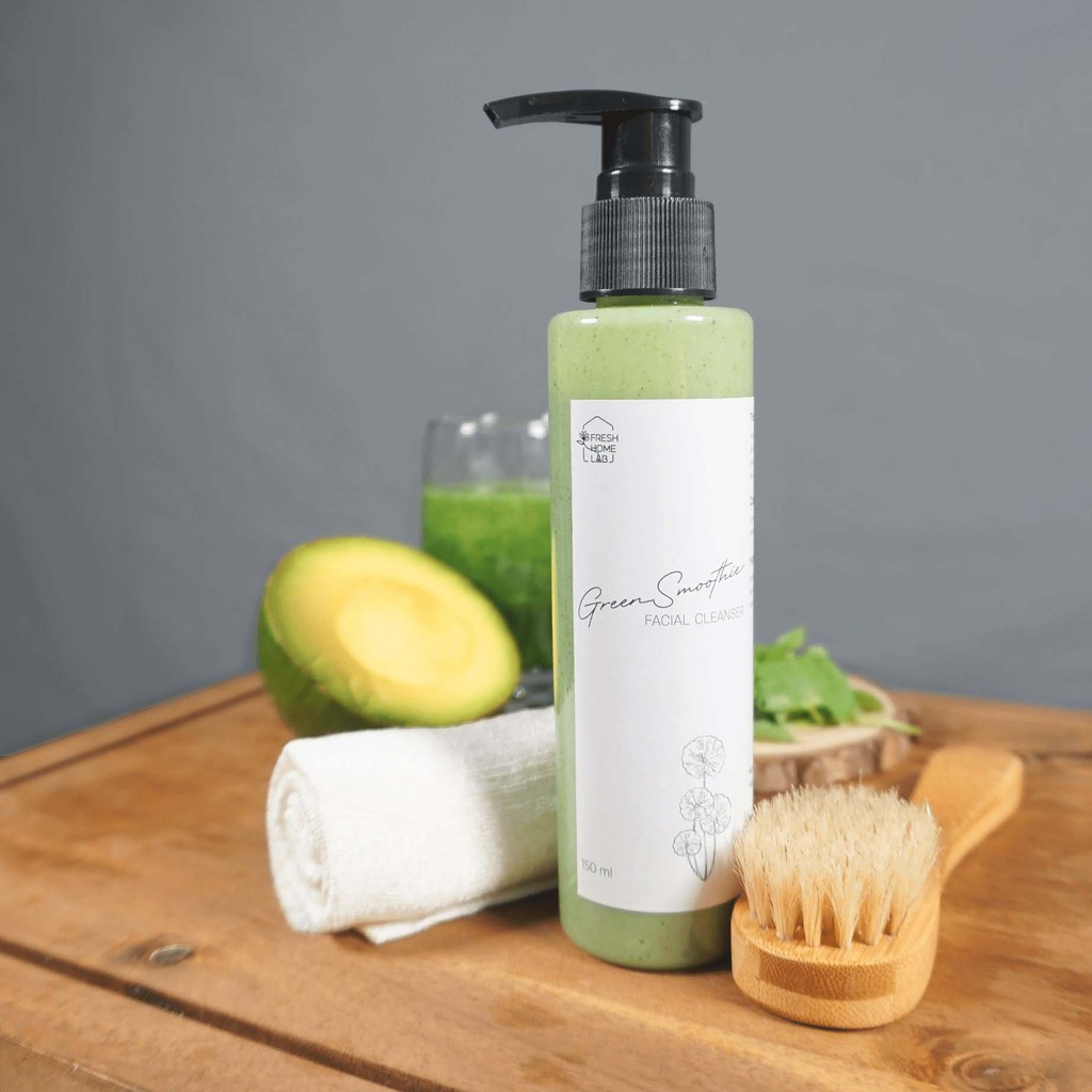 Sữa rửa mặt rau củ cho da dầu Green Smoothie Fresh Home Lab