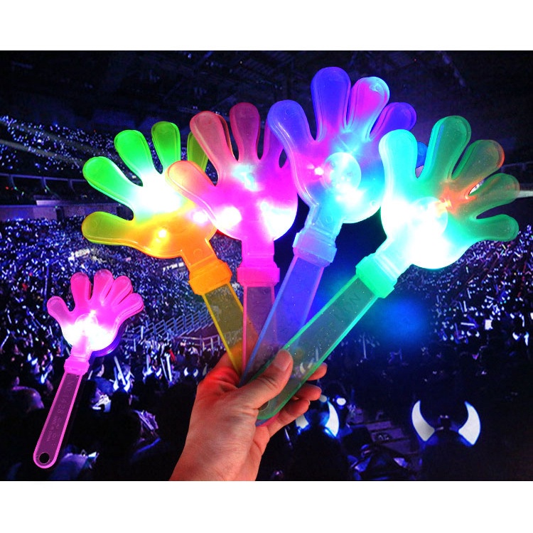 Bàn tay cổ vũ, bàn tay lắc , đồ chơi phát sáng dùng cho lễ hội