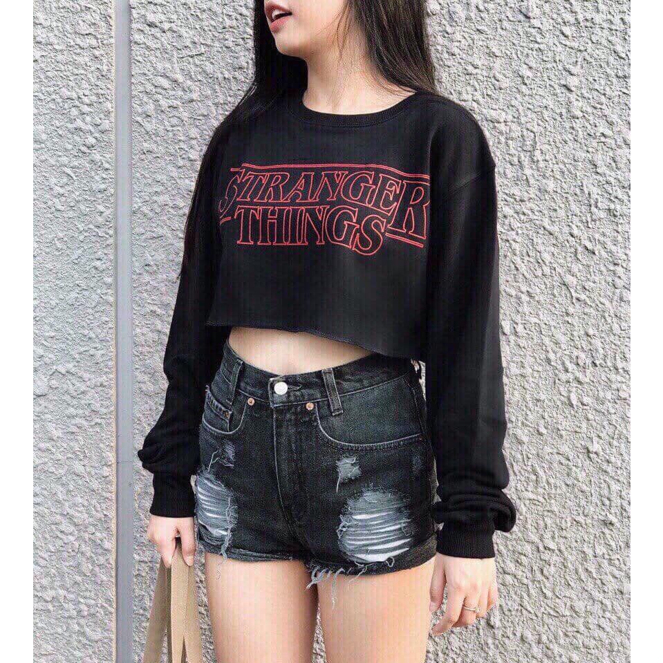 ÁO CROPTOP TAY DÀI SIÊU HOT