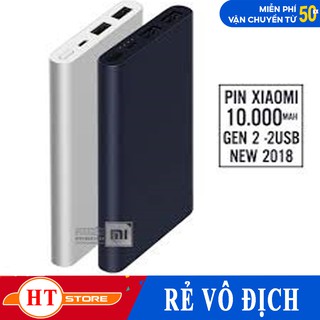 ( SẠC DP 10.000 mah) Sạc dự phòng Chuẩn Xiaomi Gen 2 Cực Bền - Dung Lượng Cao 10000mah - Bảo Hành 6 Tháng