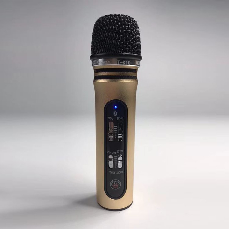 Micro Thu Âm Karaoke Livestream ATK10 - Tích Hợp Sound Card K10 Thế Hệ Mới 2020