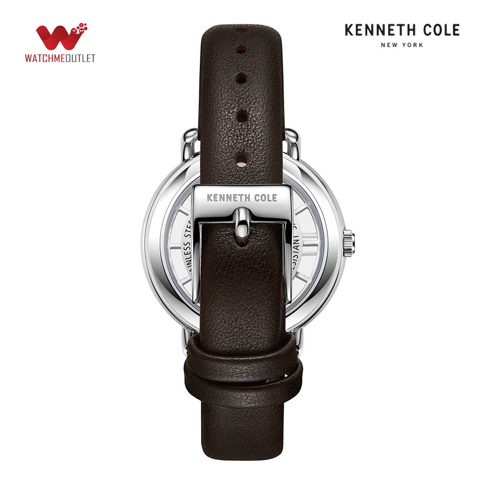 Đồng hồ Nữ Kenneth Cole dây da 34mm - Transparency KC50790005