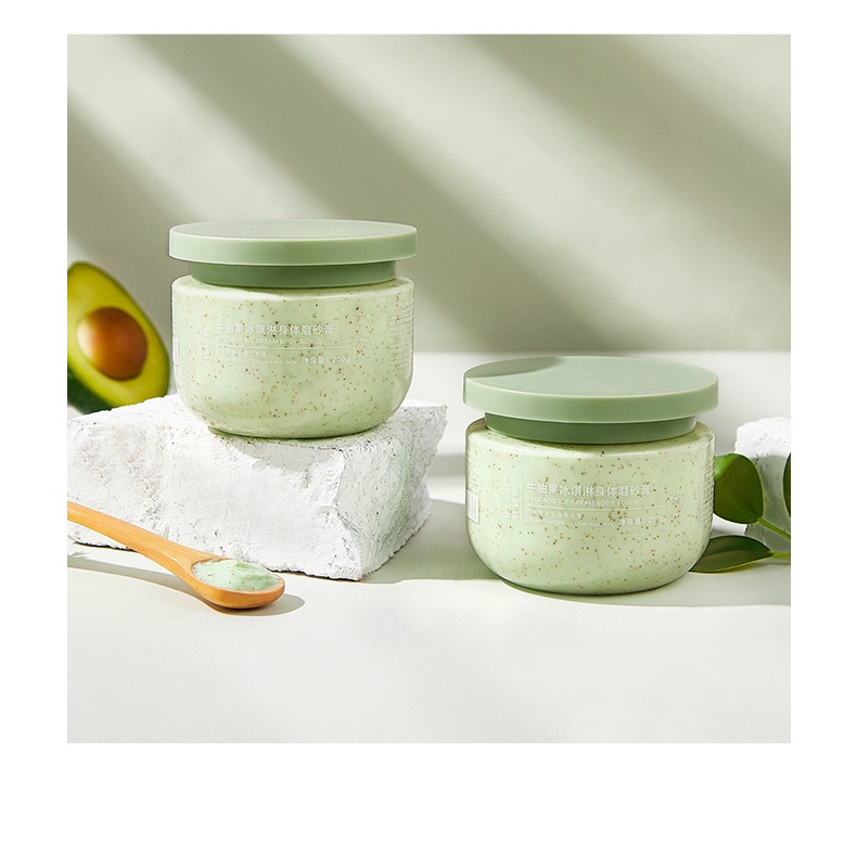 Tẩy Da Chết Toàn Thân Heyxi Bơ Avocado mềm mịn da dạng Body Scrub 250G- hàng Trung nội địa