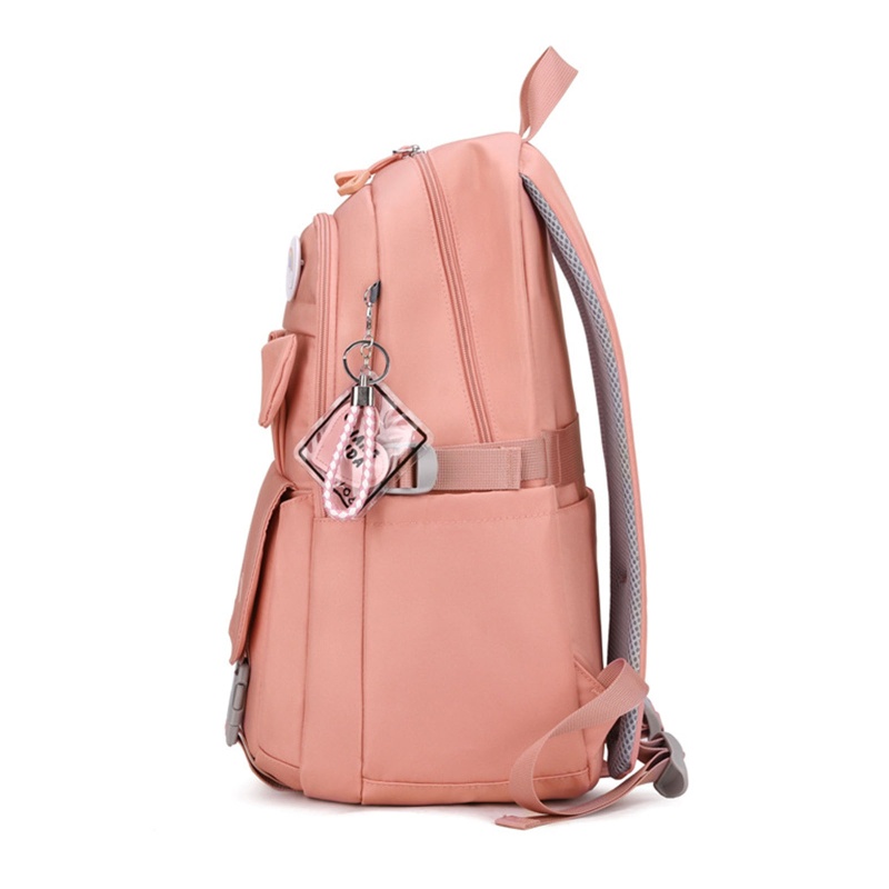 Ba Lô Nylon Sức Chứa Lớn Hình Tai Thỏ Dễ Thương Cho Nam Và Nữ