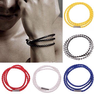 Vòng Tay Da Bện Nhiều Lớp handmade