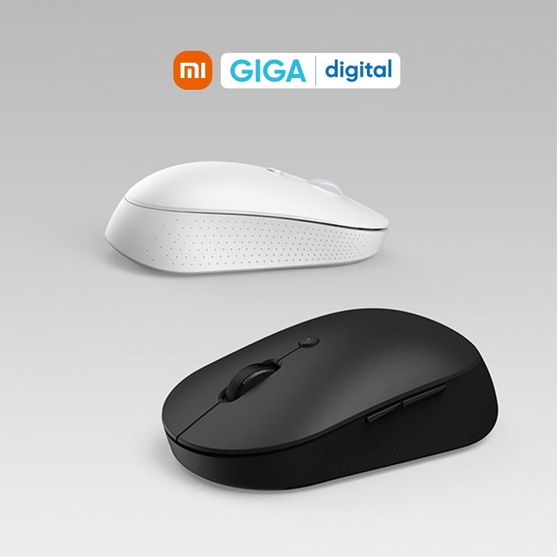 Chuột không dây Xiaomi không tiếng click (Mi Dual Mode Wireless Mouse) tặng kèm pin - Chuột máy tính Xiaomi