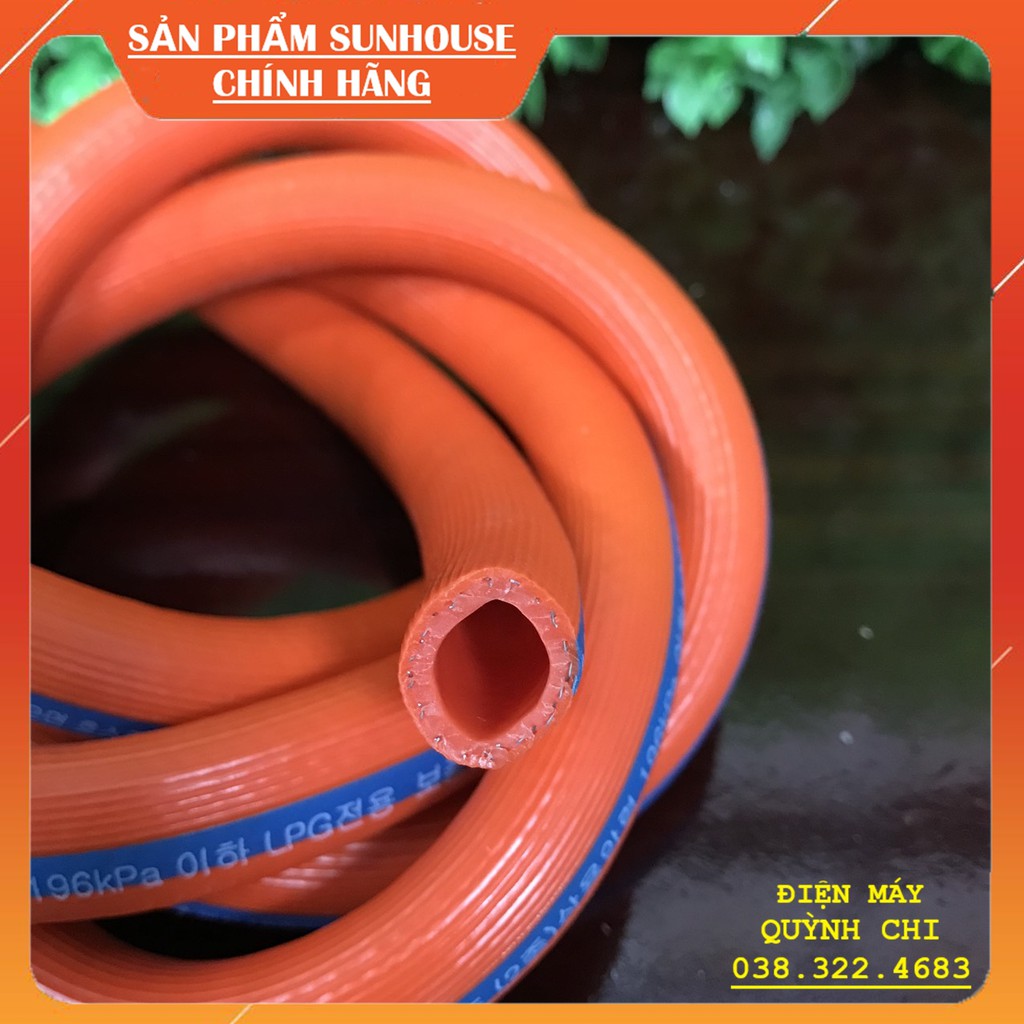 Van điều áp ngắt gas tự động MARIO và DÂY GAS HÀN QUỐC lõi thép 3 lớp chống chuột