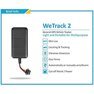 Thiết bị định vị giám sát hành trình chính hãng Wetrack 2 GPS+GSM siêu nhỏ cho xe máy - HTL Shop