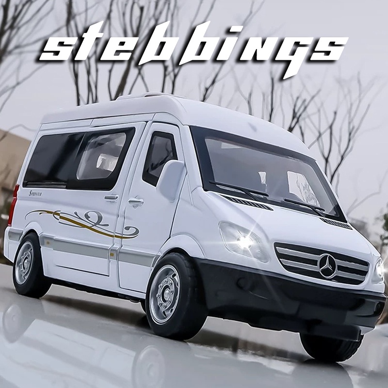 Mô Hình Xe Hơi Mercedes Benz Stebbings Bằng Hợp Kim Có Đèn Và Nhạc Tỷ Lệ 1: 32 Dành Cho Bé Trai