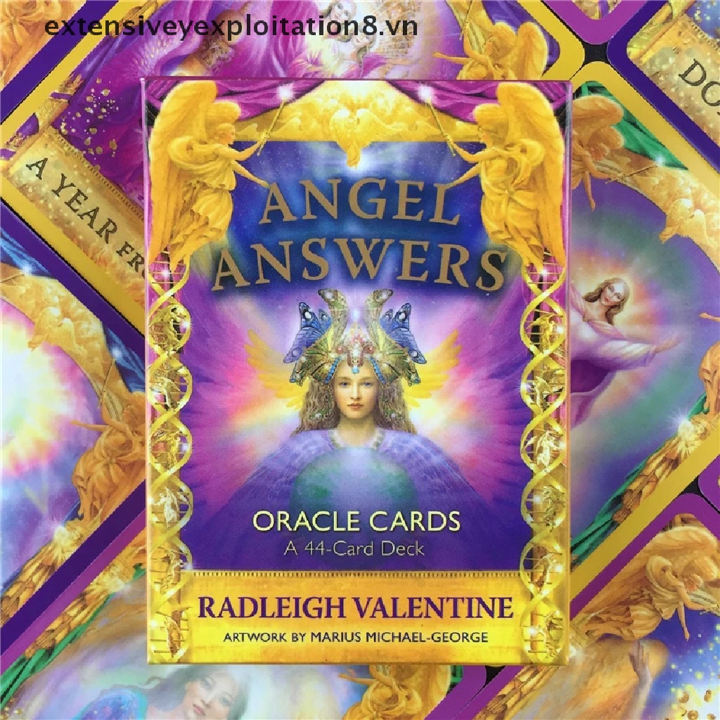 Bộ bài tarot tiếng Anh chủ đề Câu trả lời từ thiên thần