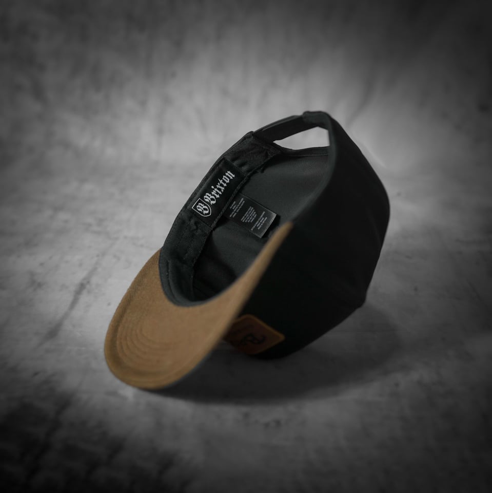 Nón Snapback BRIXTON đen cao cấp hàng vnxk