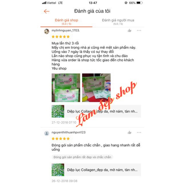 Diệp lục collagen_đẹp da, mờ nám, tàn nhang - Hộp 30 gói | BigBuy360 - bigbuy360.vn