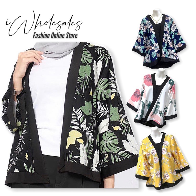 🔥Hot Deal🔥 FREE SIZE KIMONO Printed Cardigan / Women’s Printed Casual Outerwear / Kimono Cardigans / Beach Outfit