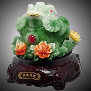 Cóc Thiềm Thừ Hoa Phú Quý Size 35cm