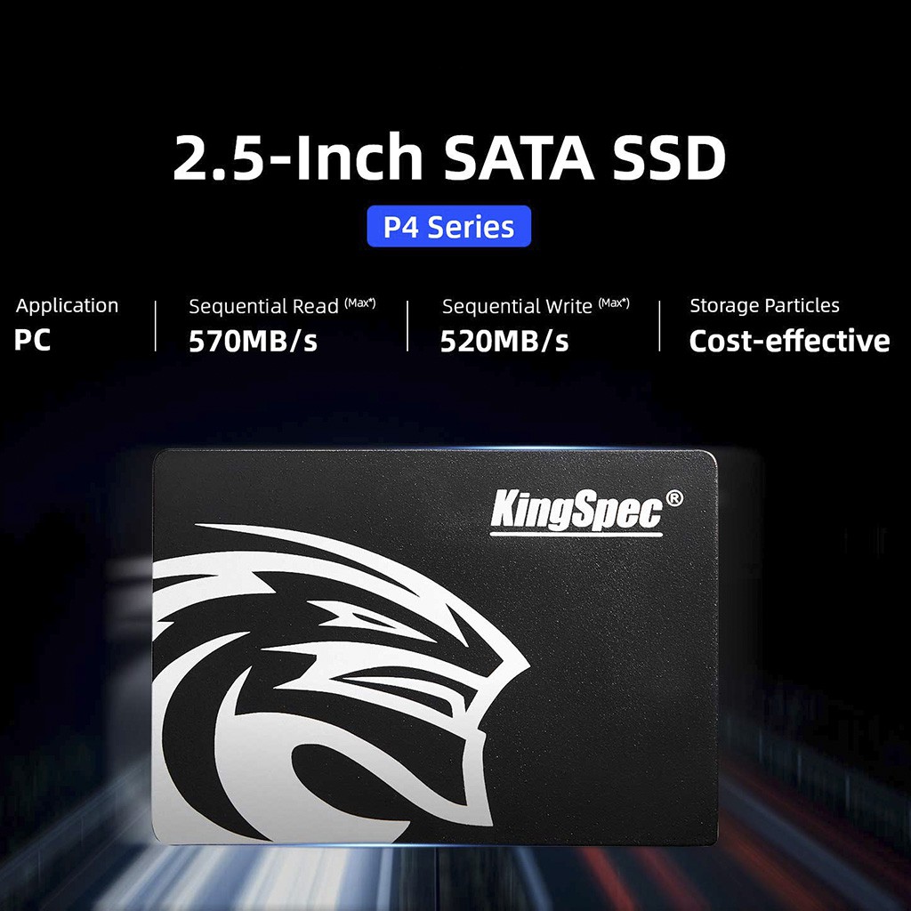 Ổ cứng SSD KingSpec 128Gb 256Gb 512Gb 2.5 inch SATA 3 120Gb 240Gb | Mã P3 P4