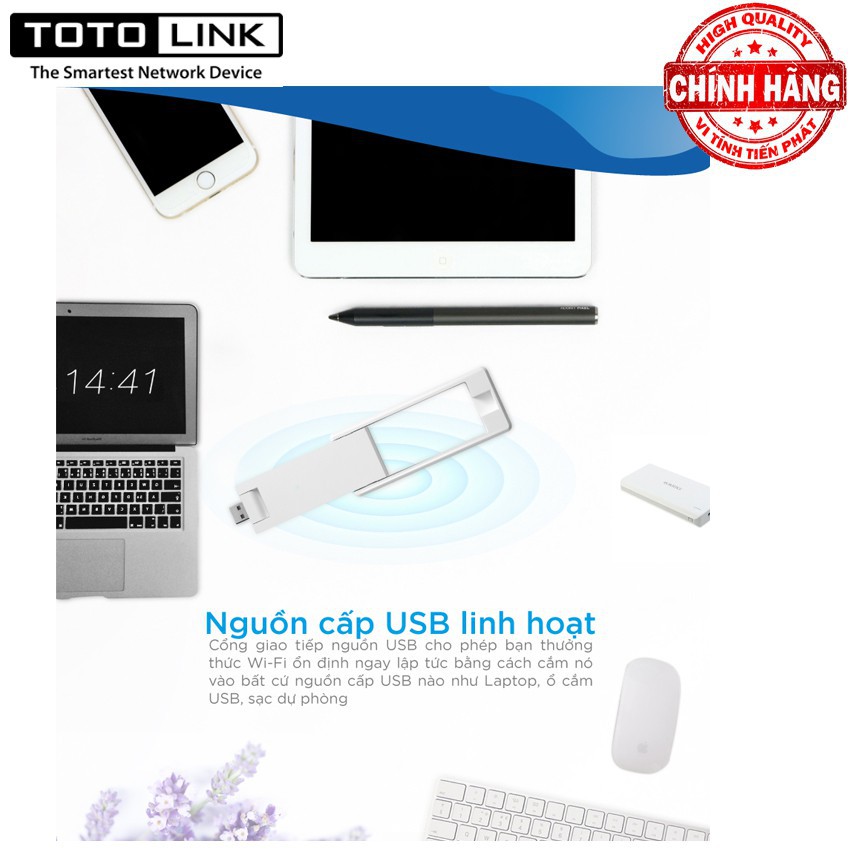 Thiết bị tăng cường sóng wifi Totolink EX200 | Kích sóng totolink ex200 | BigBuy360 - bigbuy360.vn