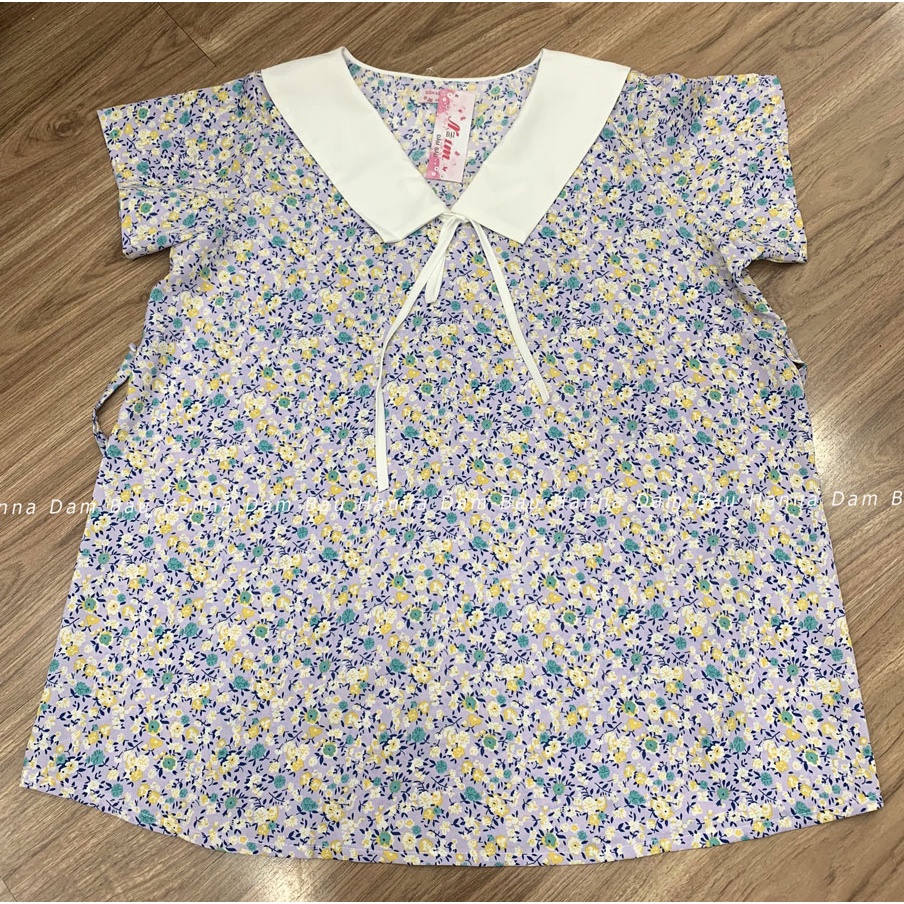 [SIZE 70-100KG] Áo bầu công sở size to cho bầu mập có size 85 90 100kg chất vải lụa mango cao cấp thoáng mát thoải mái