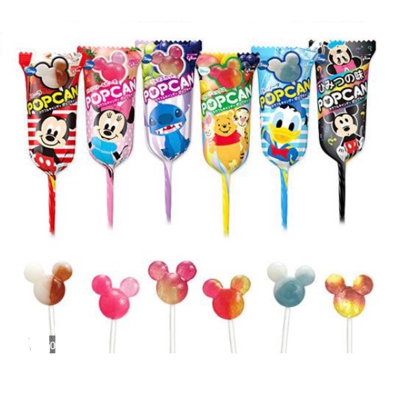 Kẹo mút Glico PopCan Mickey nội địa Nhật cho bé date 05 2024