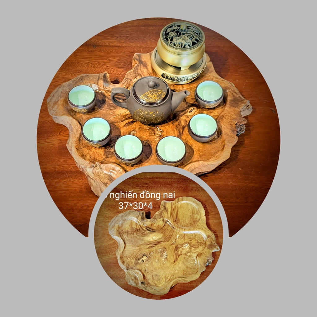Decor Khay Bàn Trà Gỗ Nu Nghiến Đồng Nai