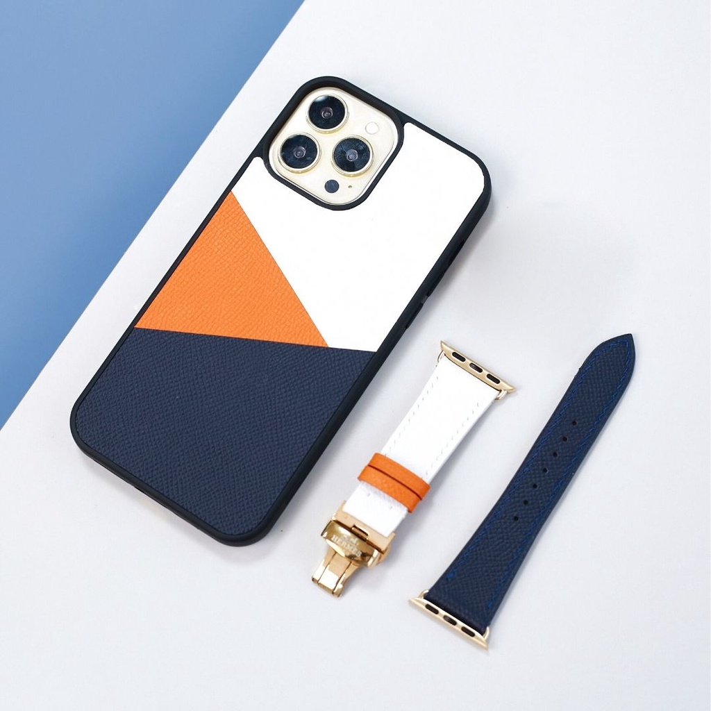 Dây da thủ công Epsom Mix Màu 4 dành cho iWatch, đồng hồ thông minh, đồng hồ cơ DDTC199