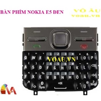 PHÍM NOKIA E5 MÀU ĐEN