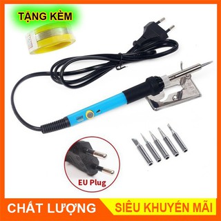 Mỏ Hàn Điều Chỉnh Nhiệt Độ 936 Có Bộ Mũi Hàn - Tặng Kèm Chì Hàn