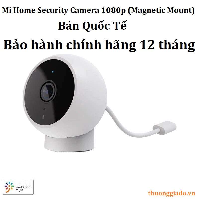 Camera quan sát Xiaomi Mi Home Security Camera 1080P Magnetic Mount bản Quốc Tế