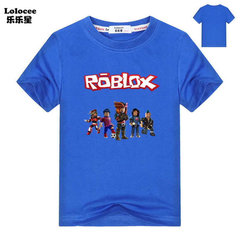 ROBLOX Áo Thun In Hình Cho Bé Trai Từ 4-14 Tuổi