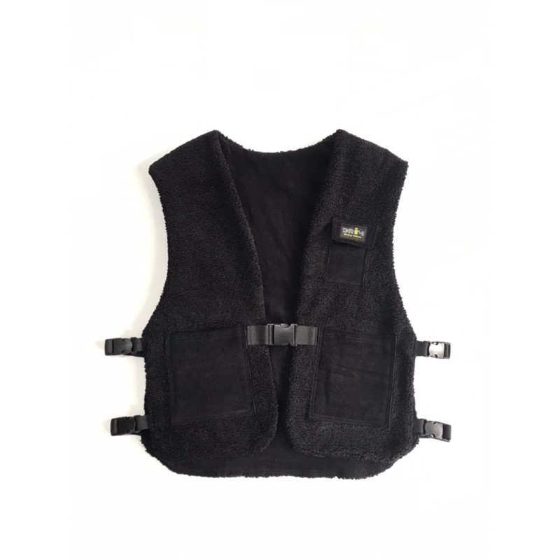 áo nam giảm Áo Gile Vest unisex DrimVEST-Giáp Đen Kaki (Bảo hành 1 đổi 1)(Design and handmade by Drimwe)