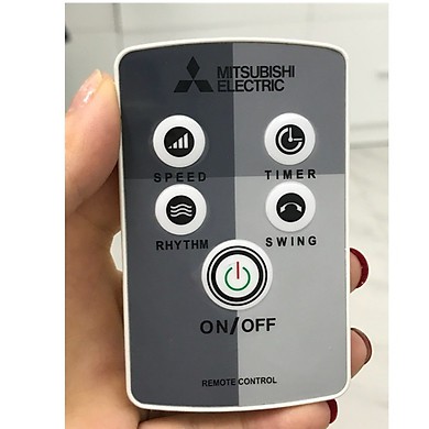 REMOTE ĐIỀU KHIỂN QUẠT MITSUBISHI - TẶNG PIN CR2025 - HÀNG CƯC ĐẸP