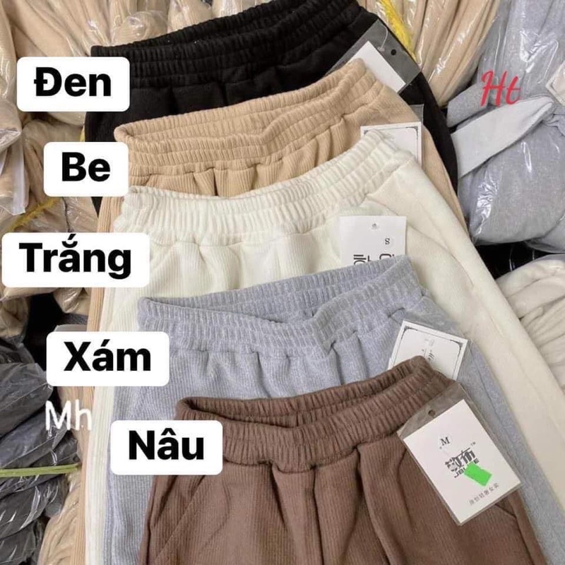 Quần len tăm 5 màu loại 1 H2Q788