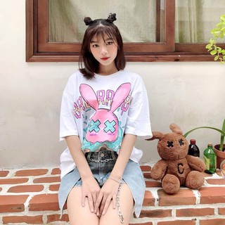 ÁO THUN BAD RABBIT HỒNG